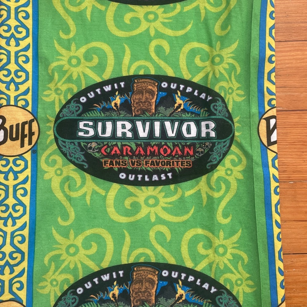 AUTHENTIC Survivor Buff! Caramoan.SEASON 26 (2013) - Picture 2 of 5